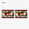 set de table motif guirlande pour Noël