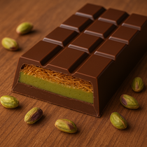 La tablette de Dubaï : la tendance chocolat de Dubaï qui affole les réseaux !