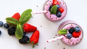 Smoothie énergisant aux fruits et aux graines