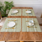 4 sets de table en coton lin vintage - Vignette | setdetable