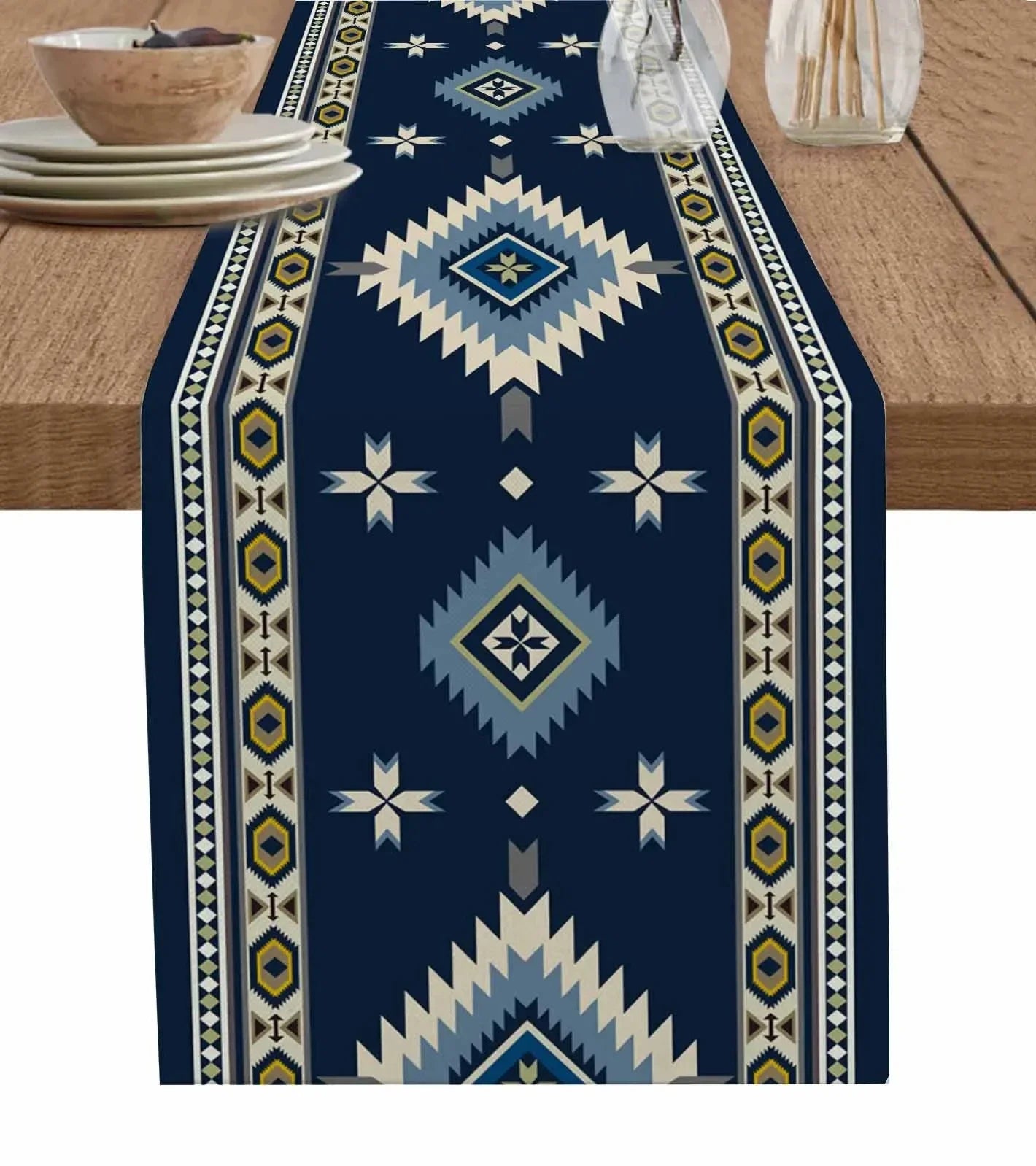 Chemin de Table Inspiration Amérindienne style 3