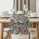 Chemin de table chinese cran fleuri - Vignette | setdetable