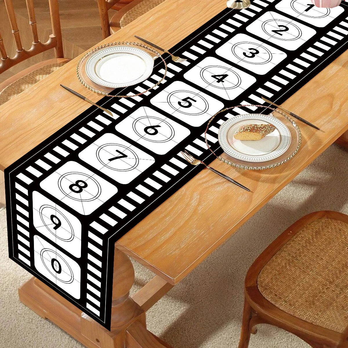 Chemin de table cinéma movie pellicule  