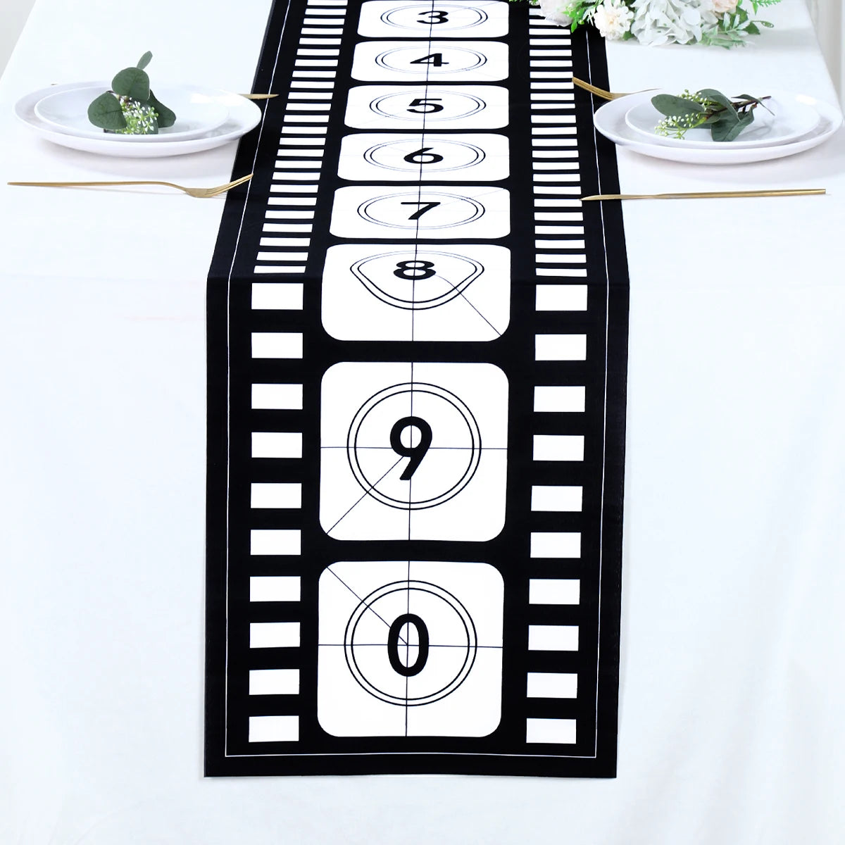 Chemin de table cinéma movie pellicule  