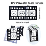 Chemin de table cinéma movie pellicule - Vignette | setdetable