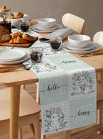 Chemin de table spring printanier lapin - Vignette | setdetable