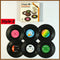 Mini sets de table vinyle musique