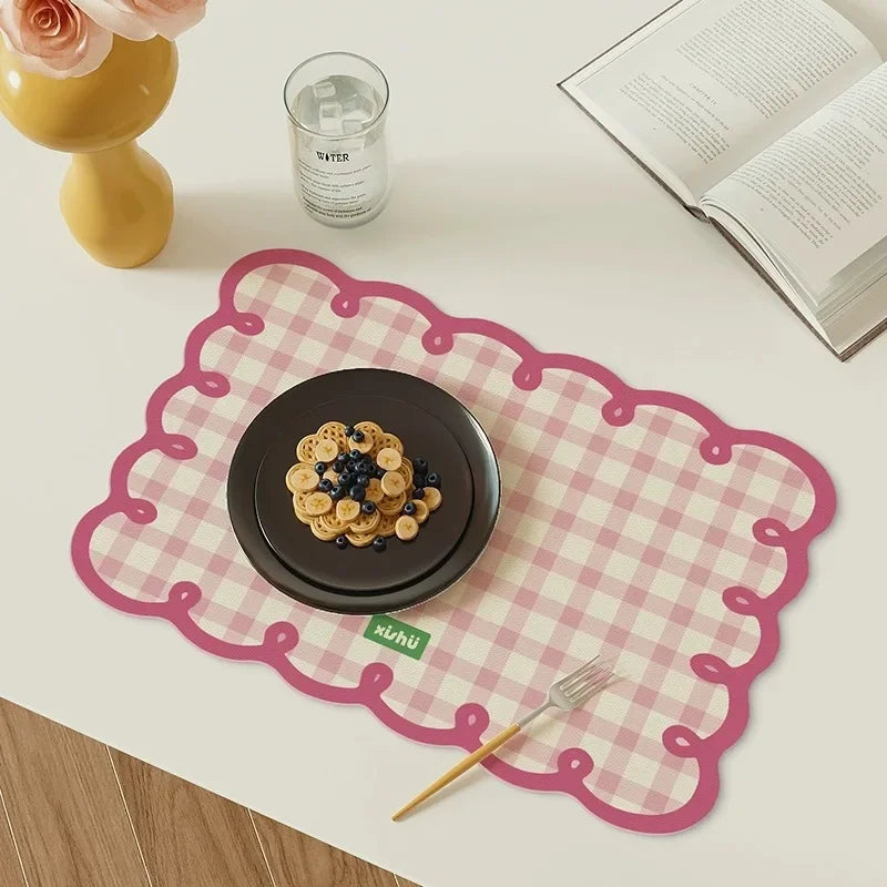 Napperons forme de biscuit antidérapant