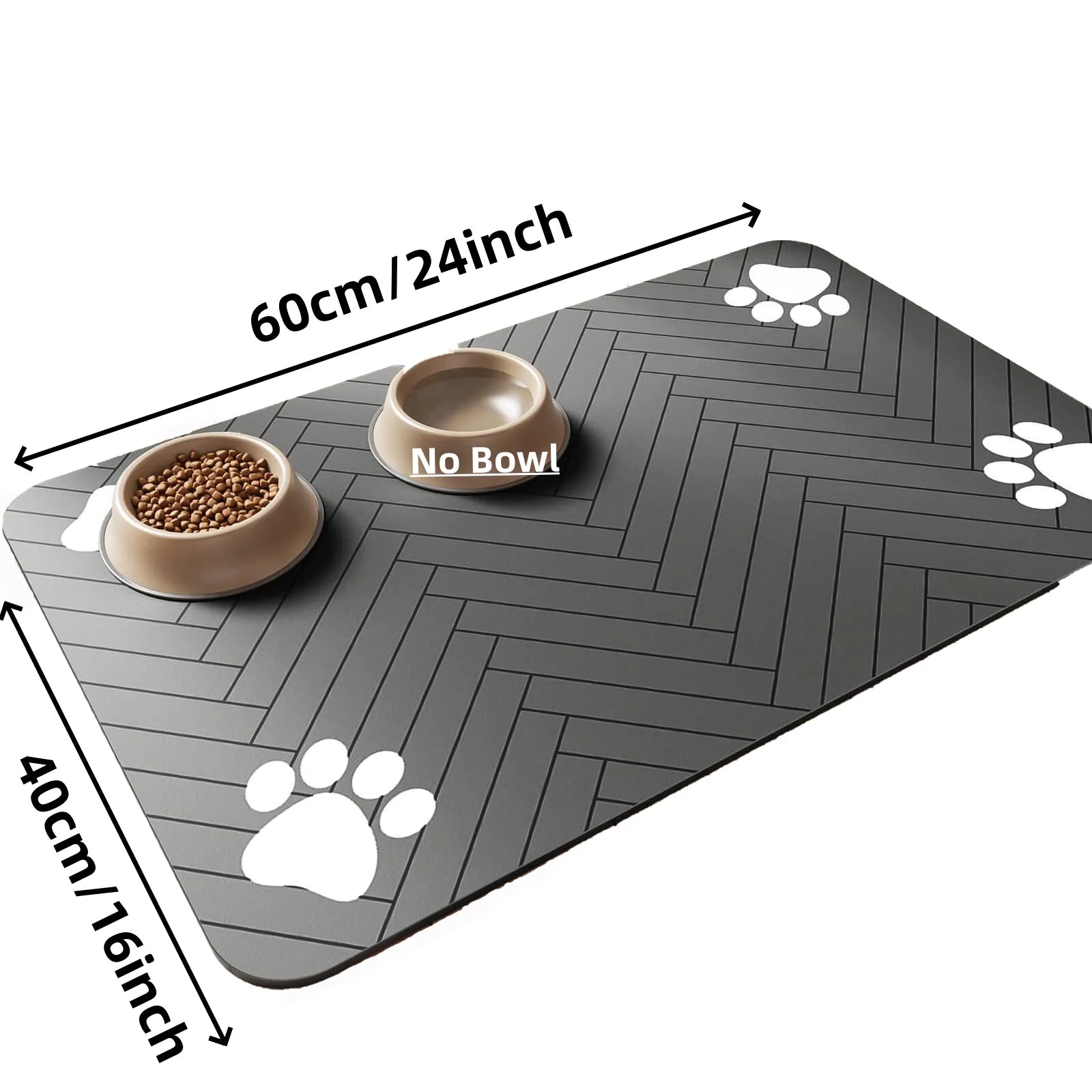set de table pour animaux Caoutchouc Imperméable