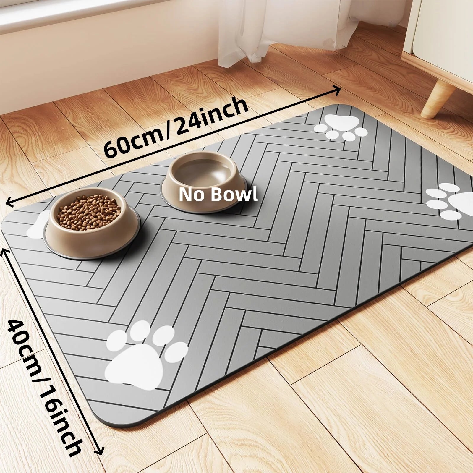 set de table pour animaux Caoutchouc Imperméable