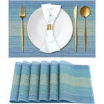 Set PVC style hôtelier bleu - Vignette | setdetable