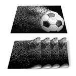 Set de Table Foot en  Motif Ballons & Terrain - Vignette | setdetable