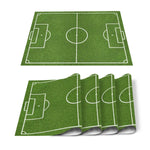 Set de Table Foot en  Motif Ballons & Terrain - Vignette | setdetable