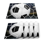 Set de Table Foot en  Motif Ballons & Terrain - Vignette | setdetable