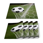 Set de Table Foot en  Motif Ballons & Terrain - Vignette | setdetable
