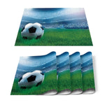 Set de Table Foot en  Motif Ballons & Terrain - Vignette | setdetable
