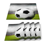 Set de Table Foot en  Motif Ballons & Terrain - Vignette | setdetable