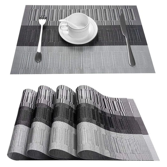 Set de Table PVC Bambou Résistant à la Chaleur