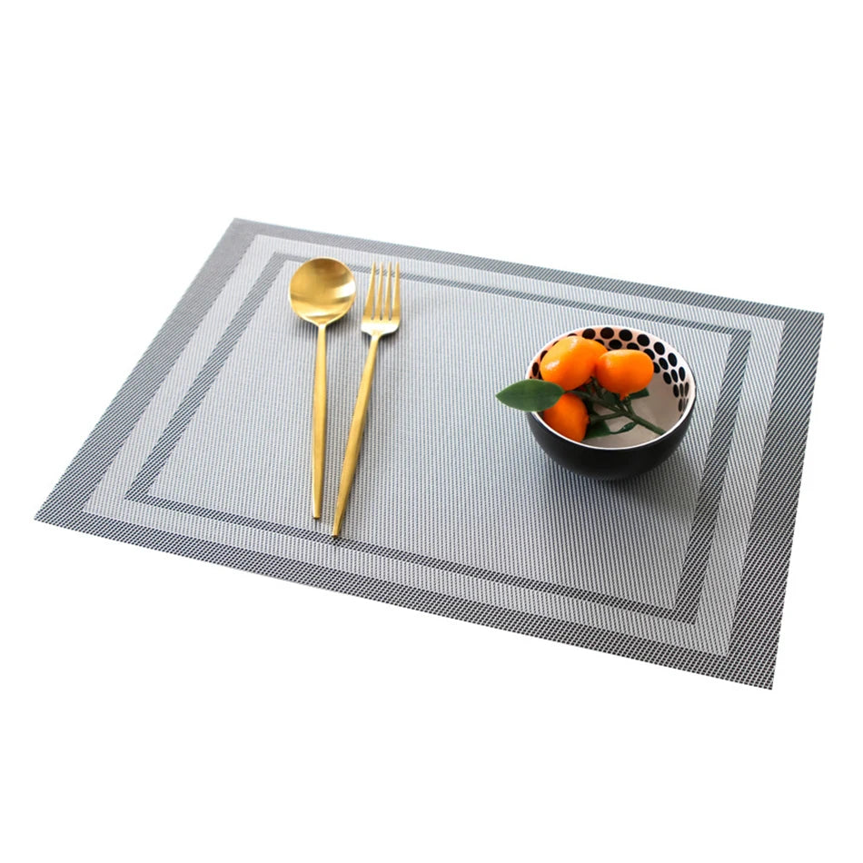 Set de Table PVC Bambou Résistant à la Chaleur