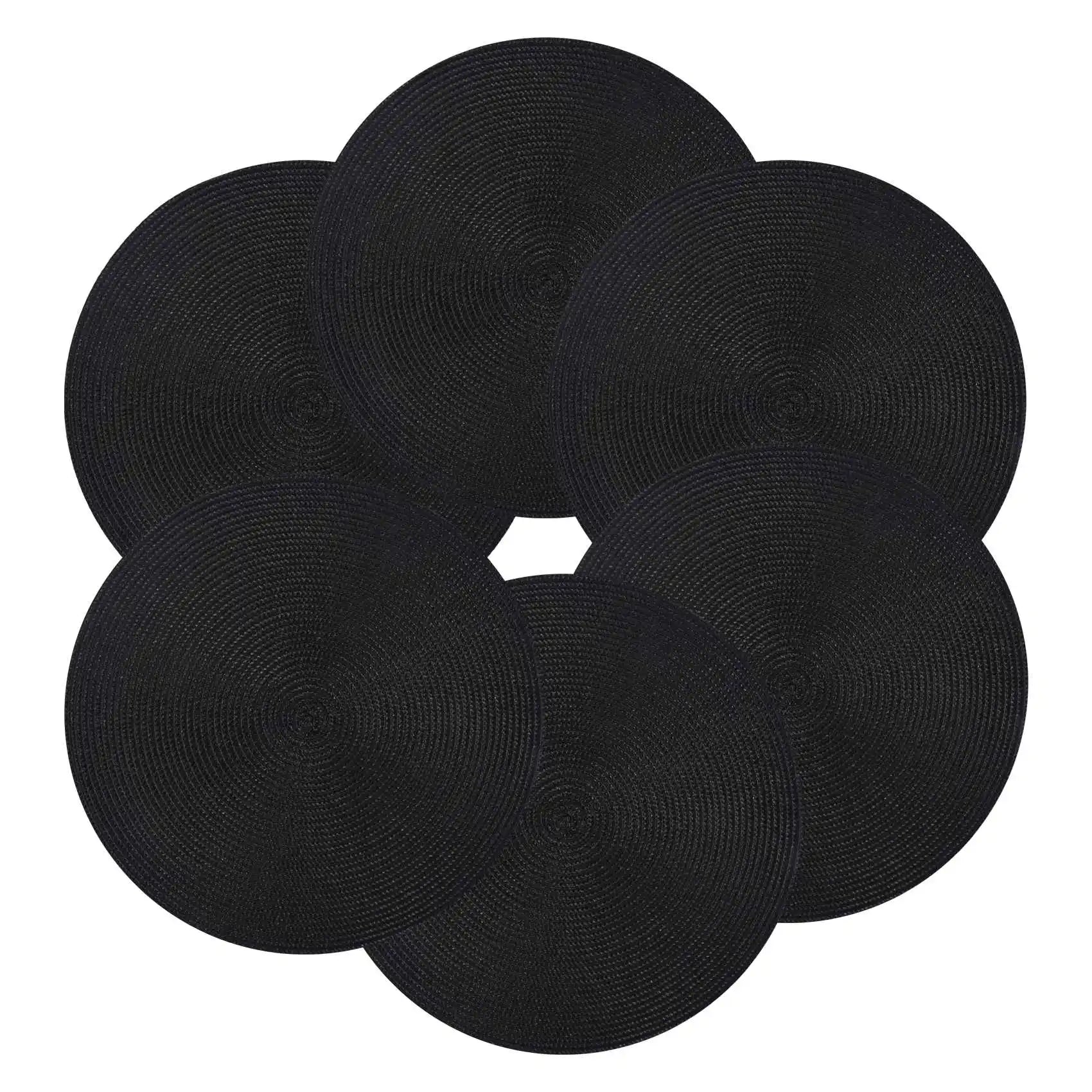 Set de Table Rond Noir ?