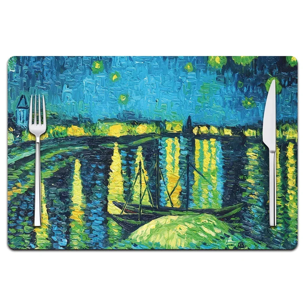 Set de Table Œuvre d’Art