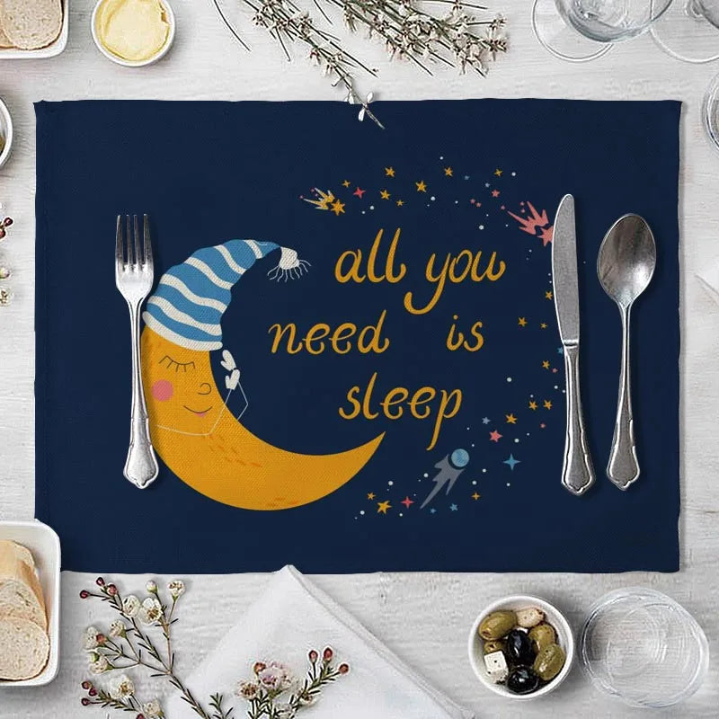 Set de table pour enfants animaux mignons