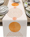 Set de table abstrait cercles