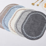 Set de table ovale luxeux - Vignette | setdetable