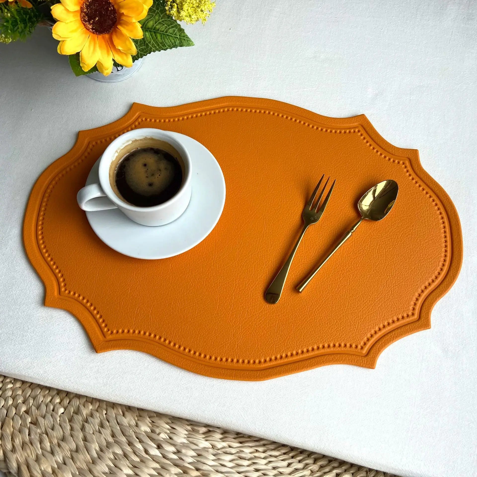 Set de table ovale silicone pvc