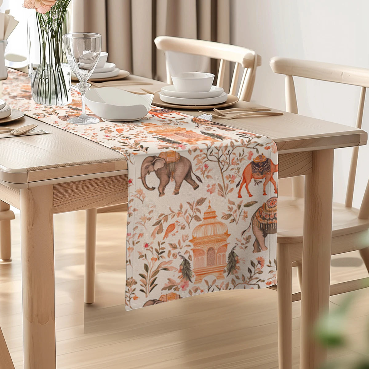 Set de table plantes tropicales 