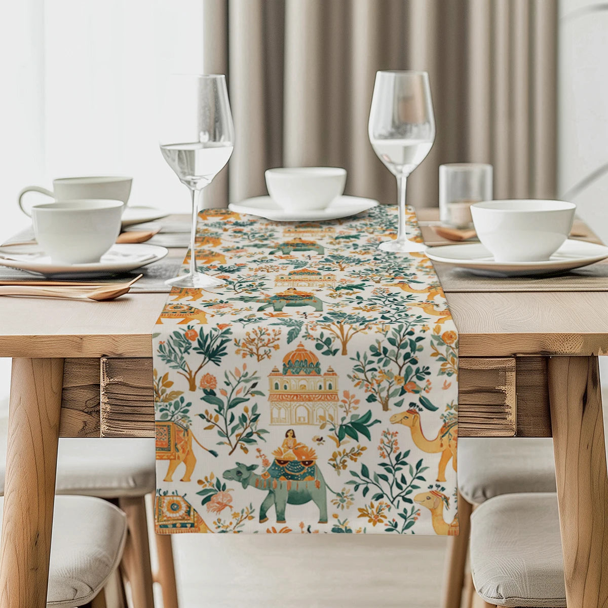 Set de table plantes tropicales 