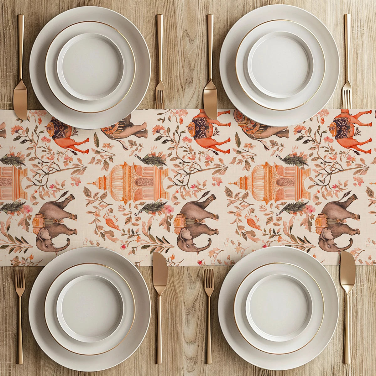 Set de table plantes tropicales 