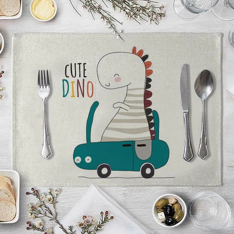 Set de table pour enfants animaux mignons