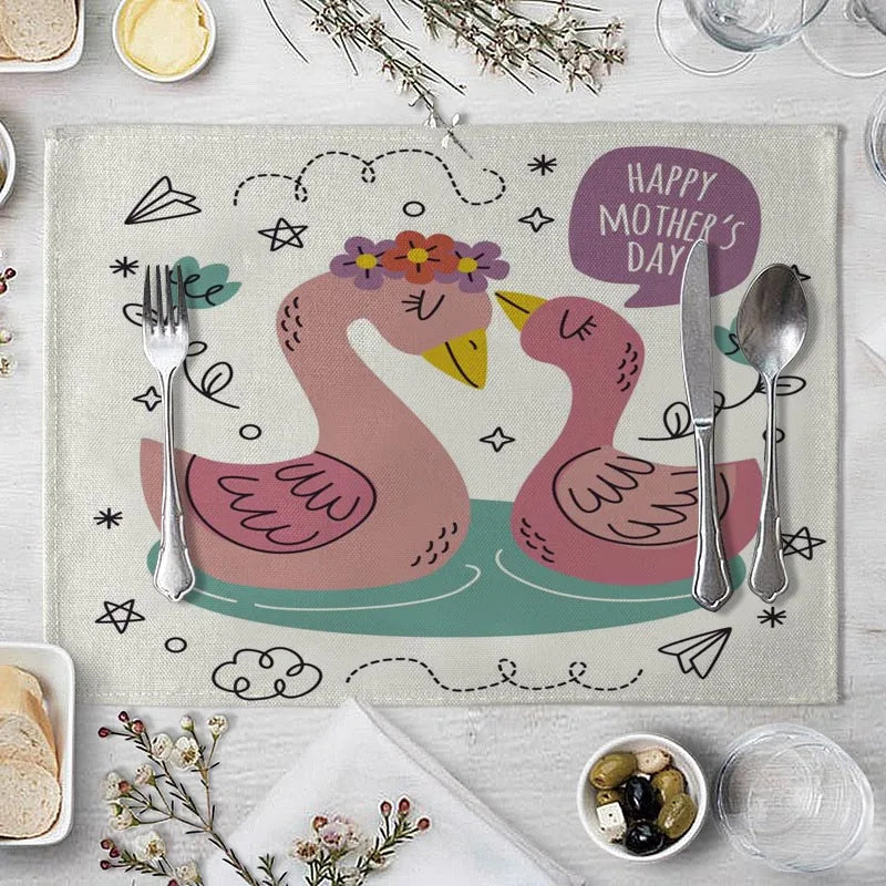 Set de table pour enfants animaux mignons