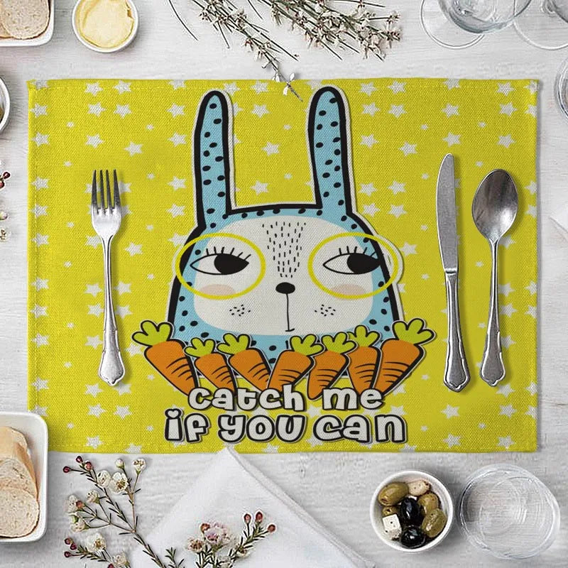Set de table pour enfants animaux mignons