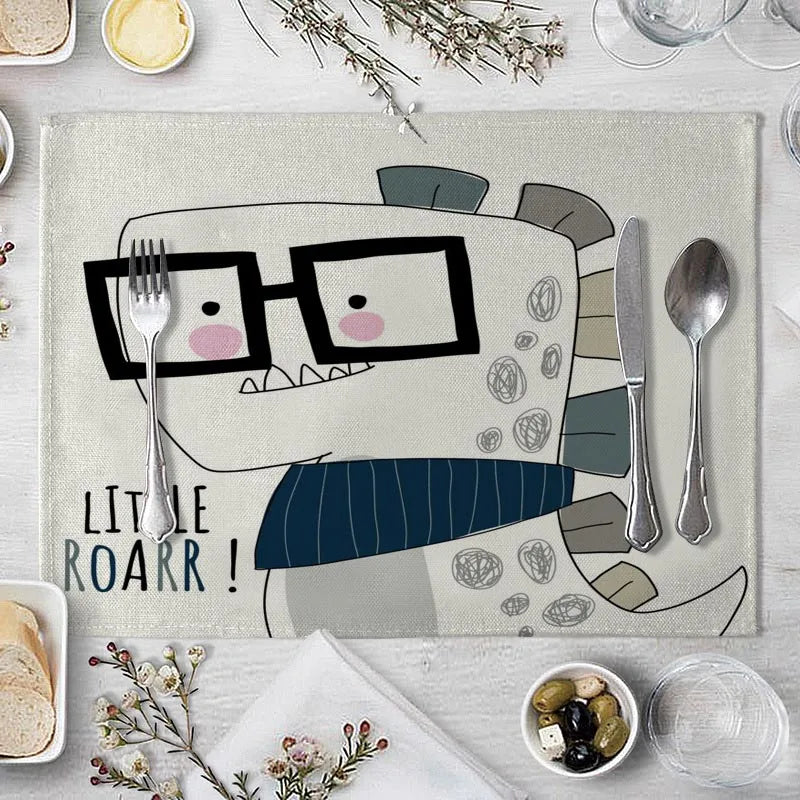 Set de table pour enfants animaux mignons