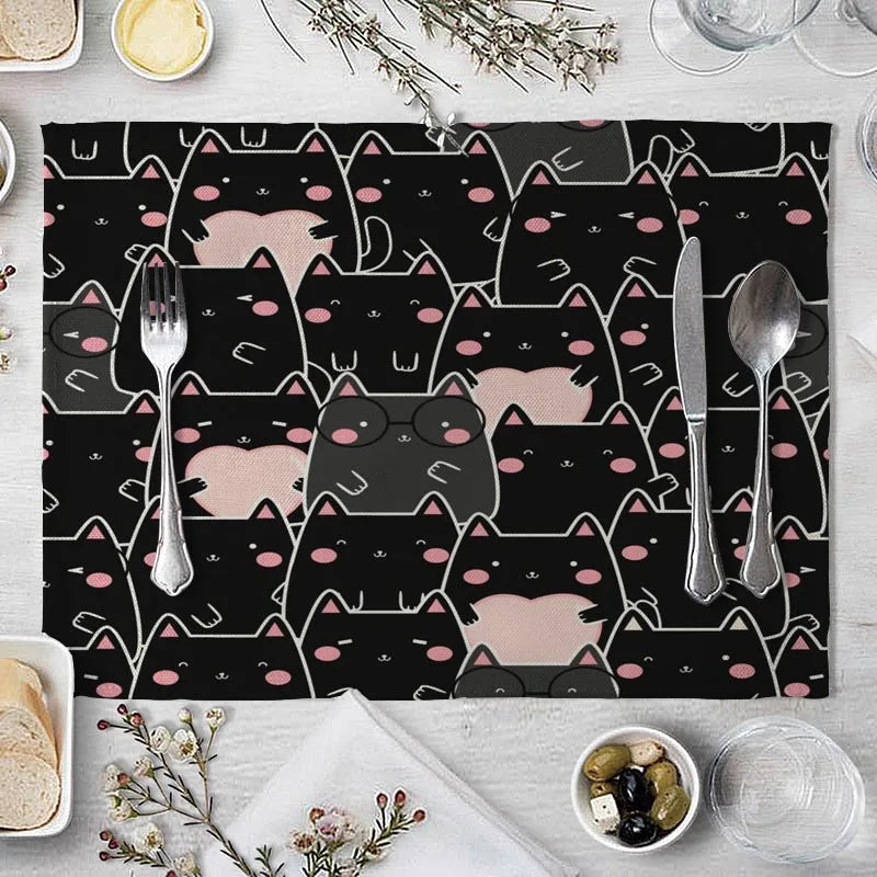 Set de table pour enfants animaux mignons