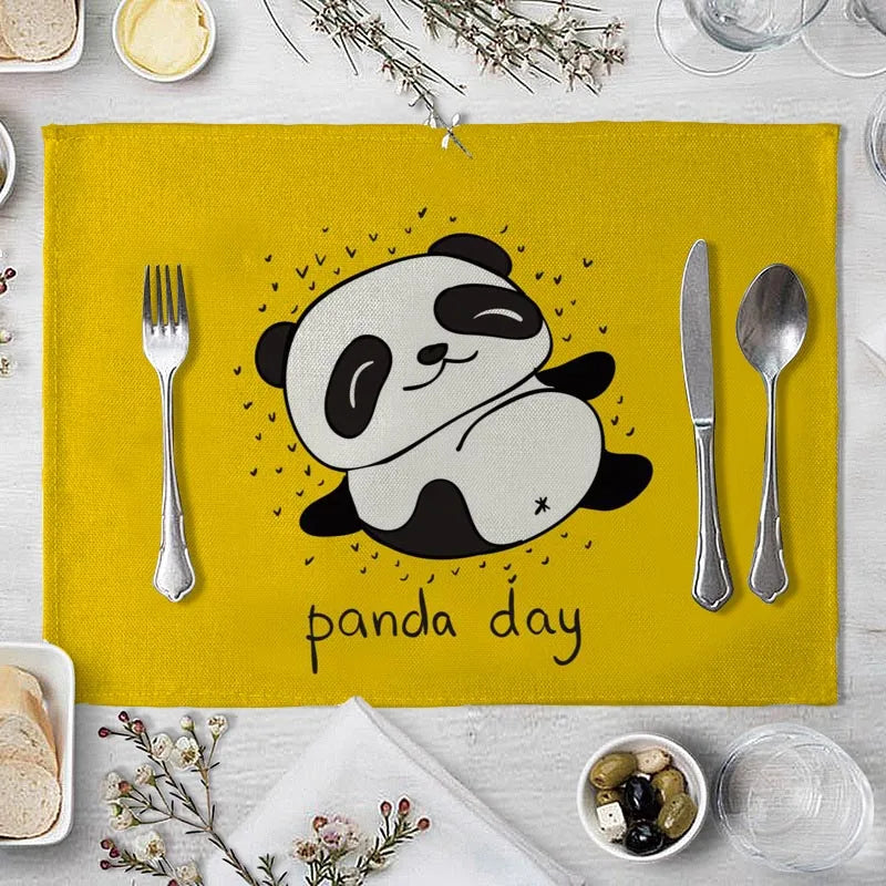 Set de table pour enfants animaux mignons