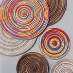 Set de table rond vinyle colorés - Vignette | setdetable