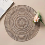 Set de table rond vinyle colorés - Vignette | setdetable