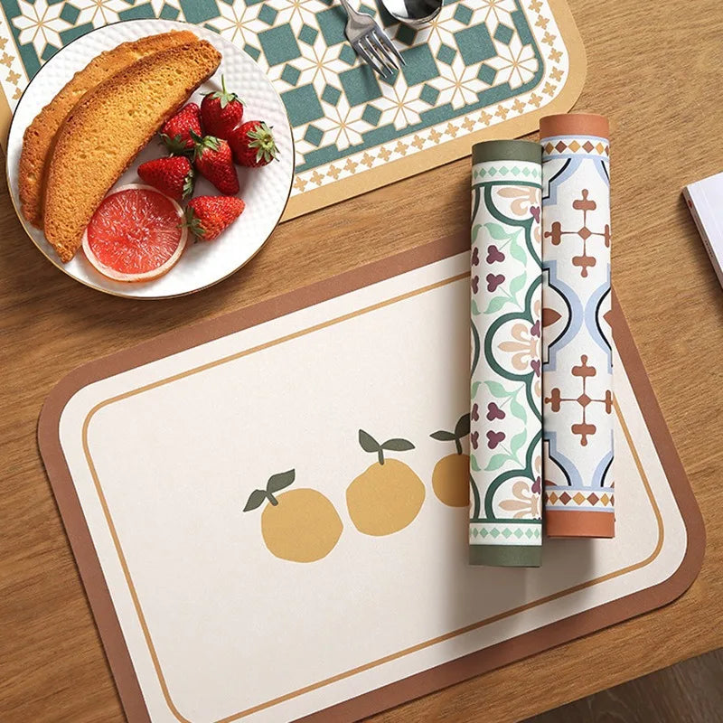 Set de table scandinave vintage
