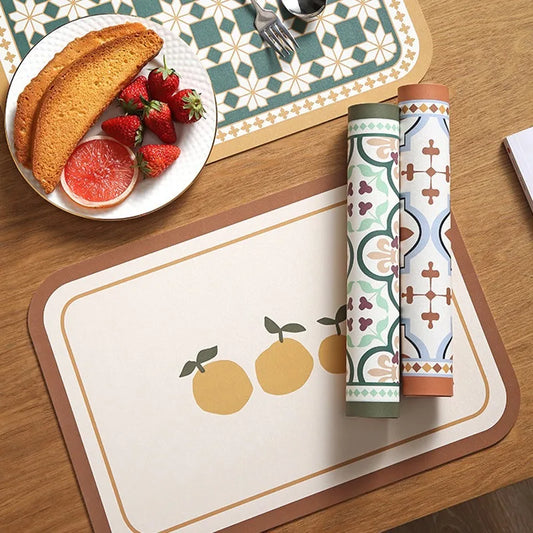 Set de table scandinave vintage