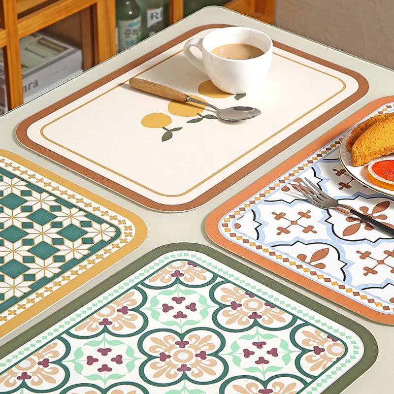 Set de table scandinave vintage