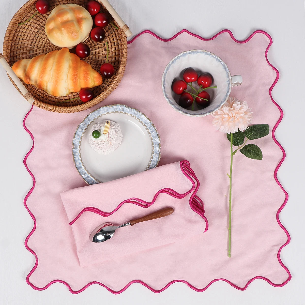 Set de table serviette de table coton : l’élégance du quotidien