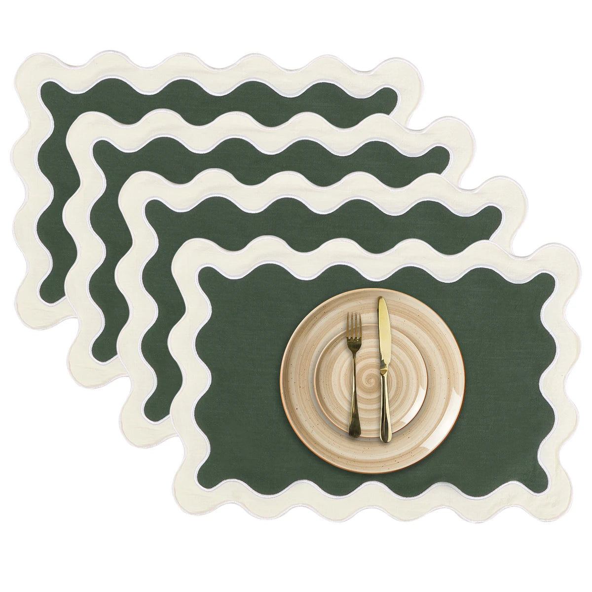 Set de table serviette de table coton : l’élégance du quotidien