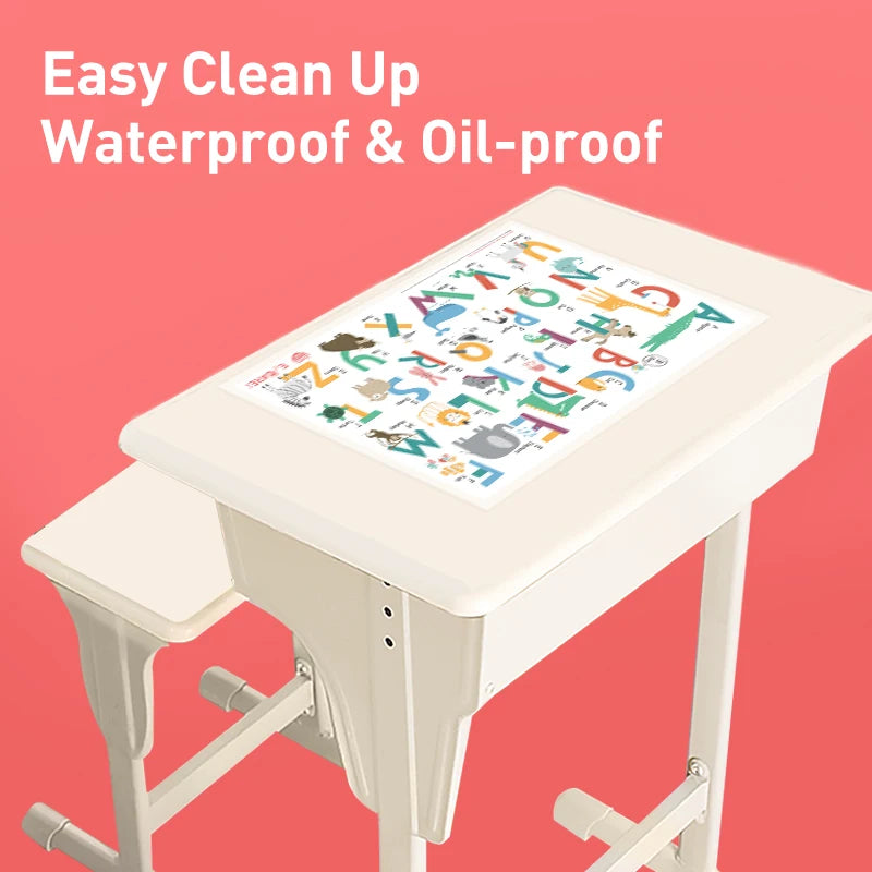 Sets de table avec motifs animaux éducatifs portatifs1