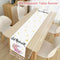 eid mubarak vert chemin de table taille