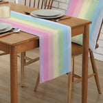 chemin de table arc en ciel - Vignette | setdetable