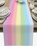 chemin de table arc en ciel - Vignette | setdetable