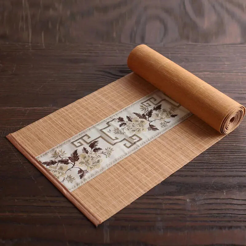 Chemin de table bambou naturel